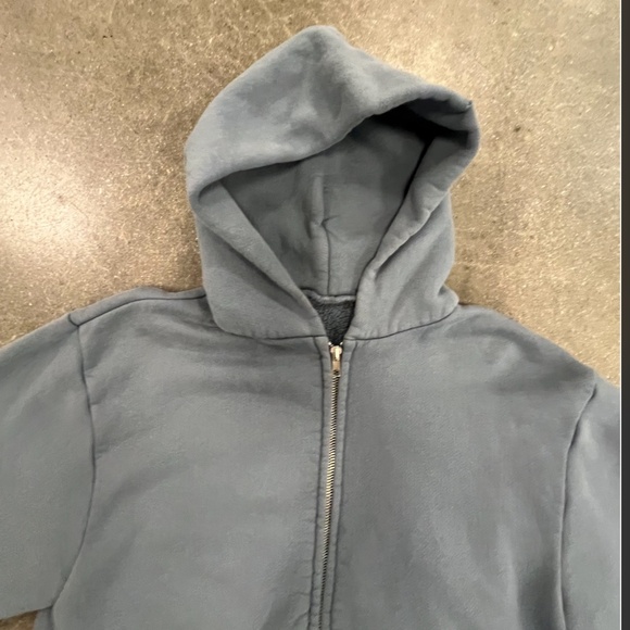 SET ACTIVE WOMEN'S LONG SLEEVE ZIP-UP HOODIE, SIZE SMALL, BLUE - Picture 4 of 9